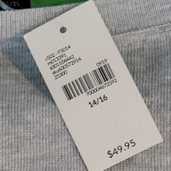 Lane Bryant NWT Stone Gray Short Sleeve Tee - Picture 4 of 6